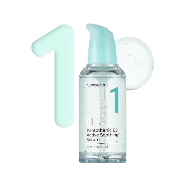 Numbuzin Sérum Apaisant Actif No.1 Pantothénique B5 Éclat Tous Types de peau 50 ml