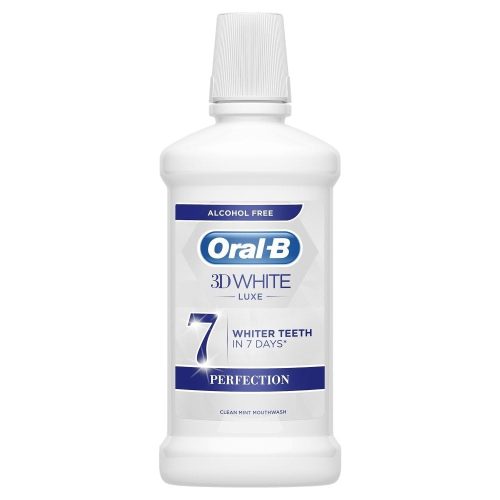 Oral B 3D White Luxe bain de bouche blanchissant 500ml