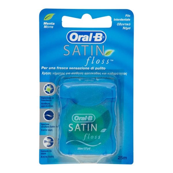 Oral B Satin Floss Fil Dentaire 25m