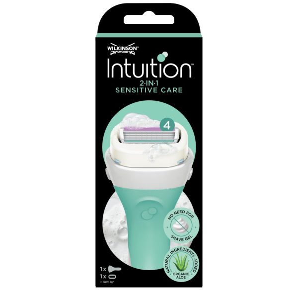 Wilkinson Intuition 2in1 Sensitive Care Rasoir pour Femme