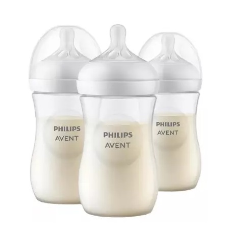 Philips Avent Natural Response 3 Biberons 260 ml 1 Mois et Plus