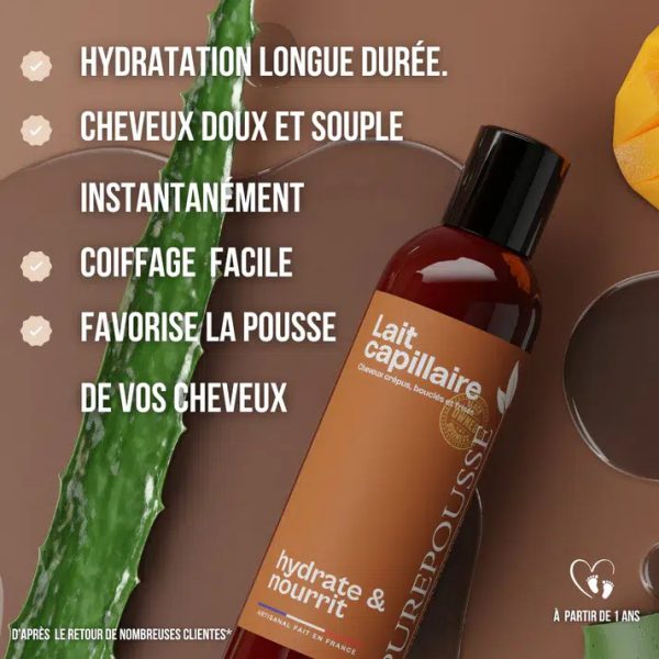 Purepousse Lait Capillaire hydratant 200ml
