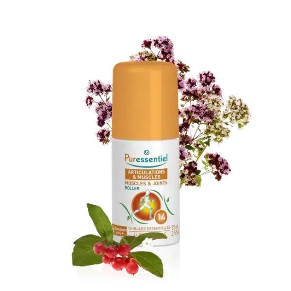 Puressentiel Roller Articulations & Muscles Anti-douleur au 14 huiles essentielles 75 ml