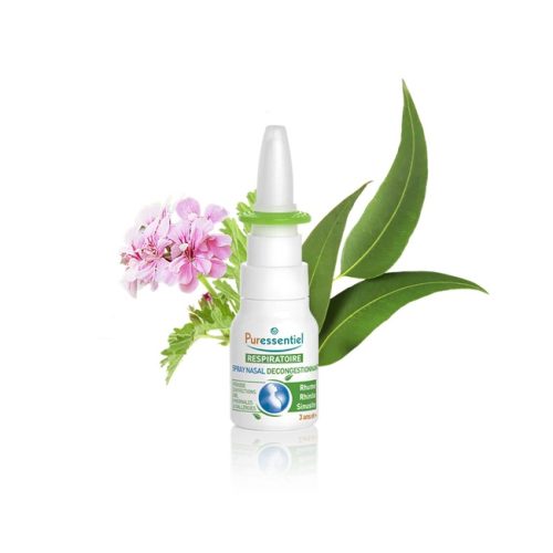 Puressentiel Spray Nasal Décongestionnant : Rhume -Rhinite-Sinusite 15 ml