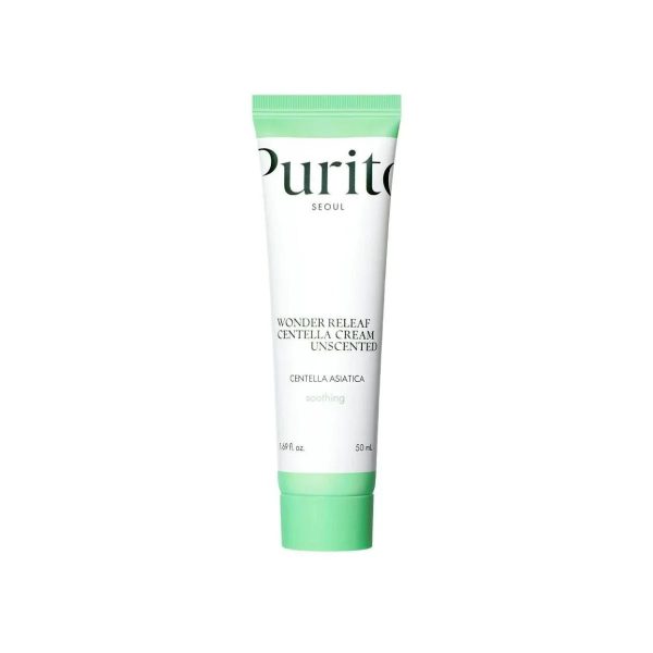 Purito Seoul Crème Réparatrice et Apaisant Sans Parfum à la Centella 50 ml