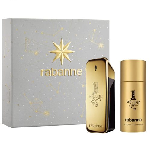 Rabanne 1 Million Coffret Cadeau pour Homme EDP 100ml Plus Déodorant 150ml