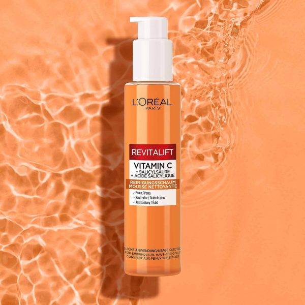 L'ORÉAL Revitalift Clinical Mousse Nettoyante à la Vitamine C 150 ml