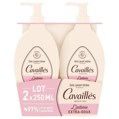 Cavaillès Soin Toilette Intime Extra Doux Duo 2 X 250 ml