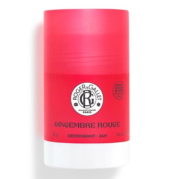 Roger et Gallet Gingembre Rouge Déodorant 24H 50g