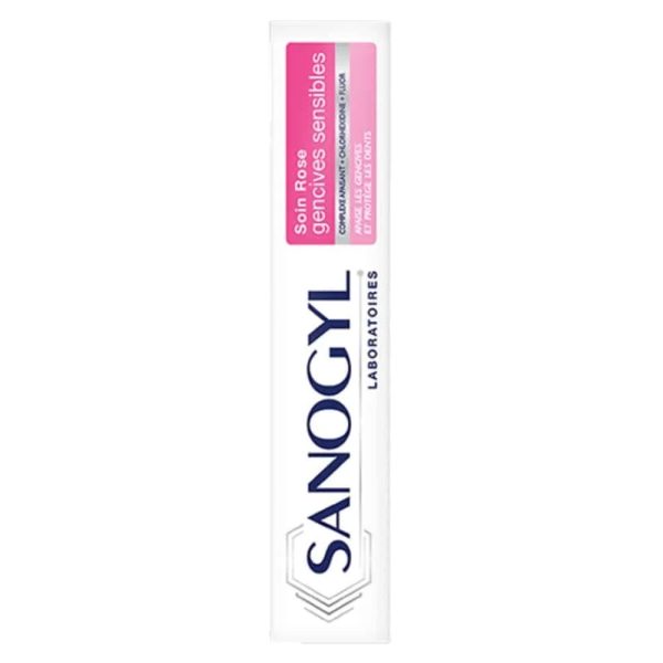 Sanogyl Dentifrice Soin Rose Censives Sensibles 75 ml