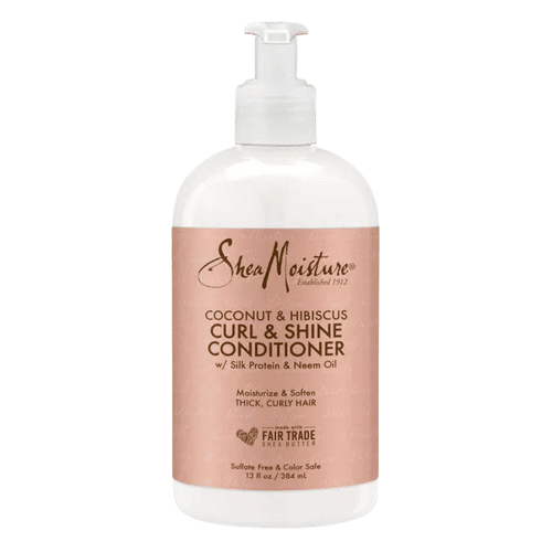 Shea Moisture Après Shampoing Revitalisant Noix de Coco-Hibiscus 384 ml