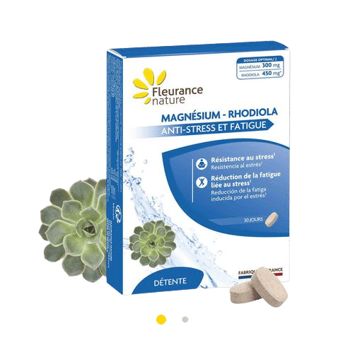 Fleurance Nature Magnésium Rhodiola Anti Stress Et Fatigue 30 Comprimés