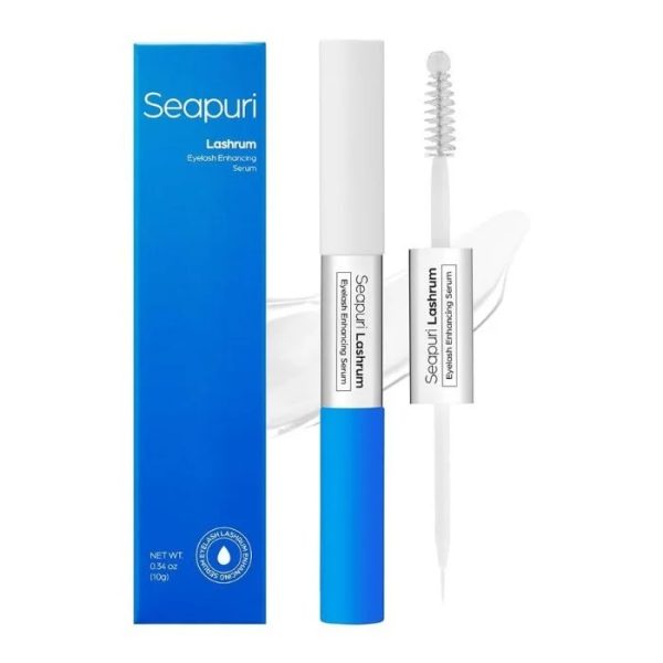Seapuri Lashrum Sérum Revitalisant pour des Cils plus Longs et Fournis 10 g