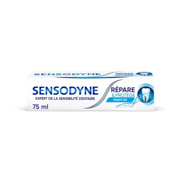 Sensodyne Dentifrice Repare et Protège Novamin le tube de 75mL