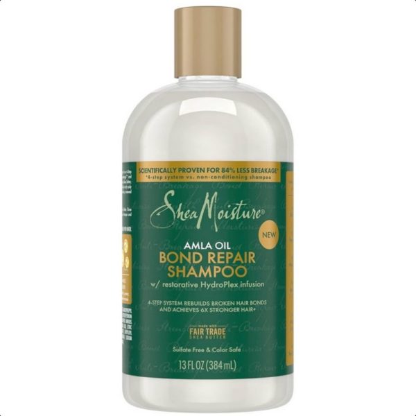 Shea Moisture Amla Oil Bond Repair Shampoo Shampoing réparateur et fortifiant 384ml