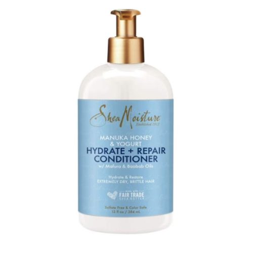 Shea Moisture Miel de Manuka et Yaourt Après-Shampoing Hydratant et Réparateur 384 ml