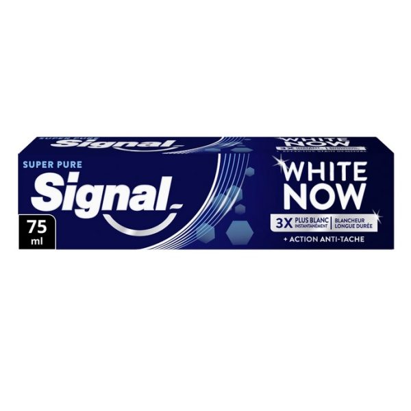 Signal Dentifrice Super Pure White Now le tube de 75mL