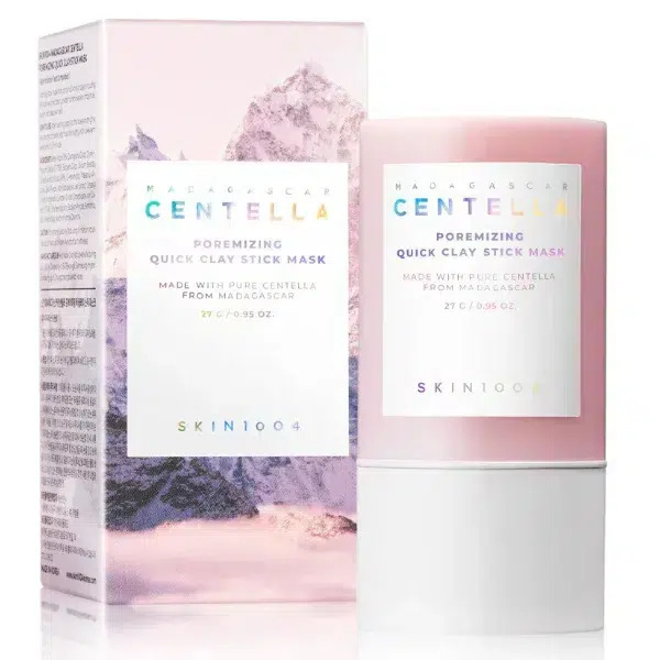Skin1004 Madagascar Centella Masque Visage Purifiant à l'Argile Format Stick Poremizing Quick Clay 27g