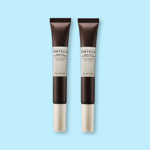 SKIN1004 Madagascar Centella Probio Cica Bakuchiol Crème Yeux Anti Rides Effets Apaisants 2×20 ml