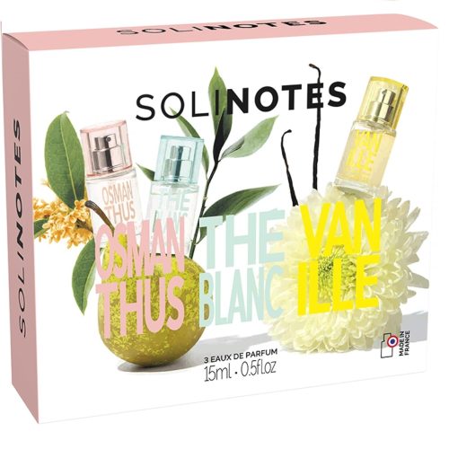 Solinotes Coffret Découverte Osmanthus Thé Blanc Vanille 3 EDP De 15ml