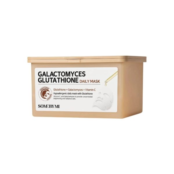 Some By Mi Yuja Masque Éclaircissant Visage Galactomyces Glutathione 30 pièces
