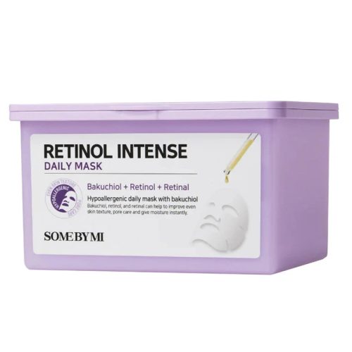 Some By Mi Masque Feuilles Quotidien Intense au Rétinol Éclaircissant et Anti Age 30 pièces