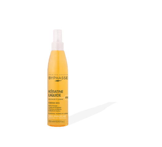 BYPHASSE KÉRATINE LIQUIDE ACTIV PROTECT 250ML CHEVEUX SECS ET TERNES