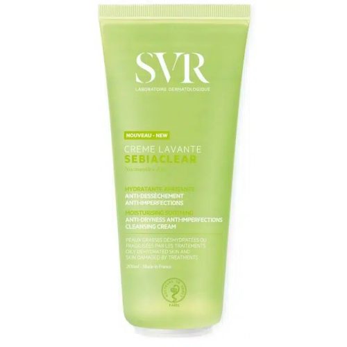 Svr Sebiaclear Crème Lavante Anti Imperfections Sans Parfum 200 ml