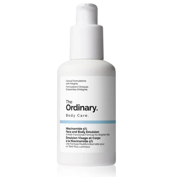 The Ordinary Niacinamide 5% Émulsion Légère Hydratante Anti Taches Visage et Corps 100ml