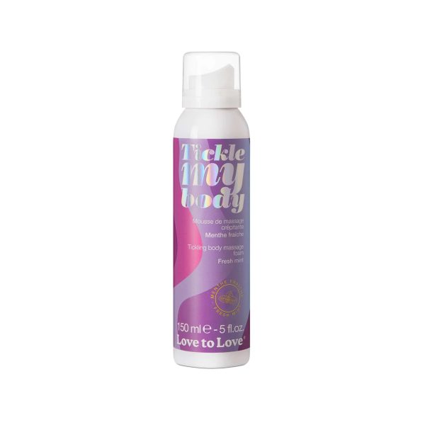 Tickle My Body Mousse de Massage Crépitante Menthe 150 ml
