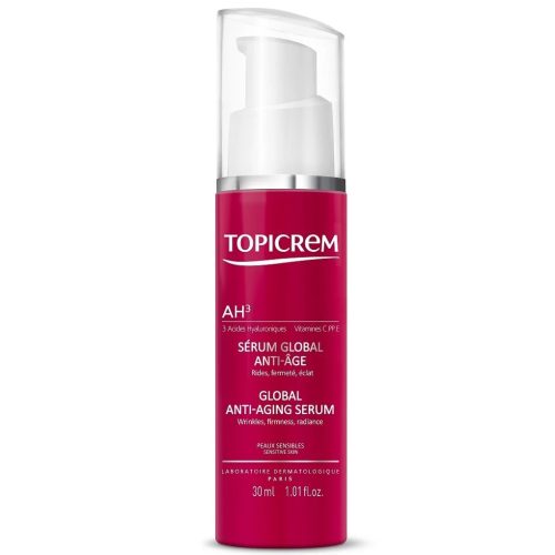 Topicrem AH3 Sérum Global à la Vitamin C Anti-âge – Ultra Hydratant – Booster d’Éclat 30 ml