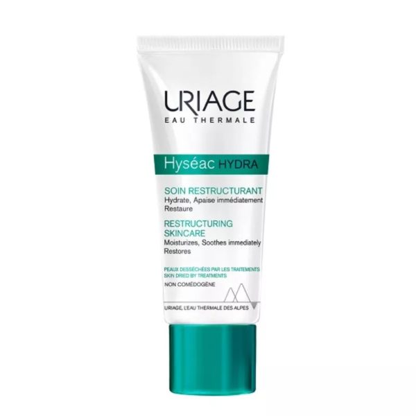 Uriage Hyséac Hydra Soin Hydratant et Restructurant Peaux Desséchées par les Traitements 40ml