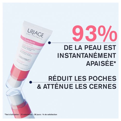 URIAGE Toléderm Control Soin Yeux Frais Apaisant 15 ml