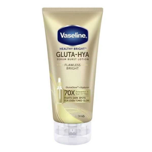 Vaseline Lotion Sérum Corporel Teint Parfait et Éclatant Gluta Hya Flawless Tone 200 ml