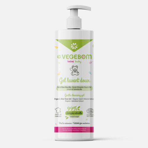 VEGEBOM Gel Lavant Doux BÉBÉ 400ml