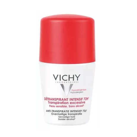 Vichy Détranspirant Intensif 72H Transpiration Excessive 50ml