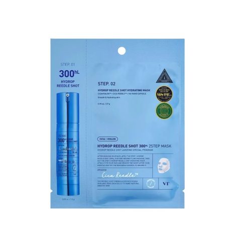 Vt Masque Hydrop Reedle Shot 300hL en 2 étapes