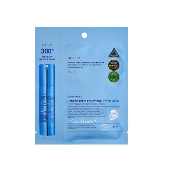 Vt Masque Hydrop Reedle Shot 300hL en 2 étapes