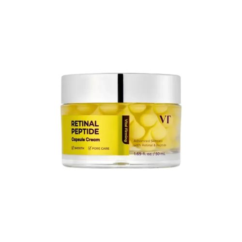 VT Cosmetics Retinal Peptide Capsule Cream Soin Anti Pores Dilatés Lissant Revitalisant et Booster d'Éclat 50 ml
