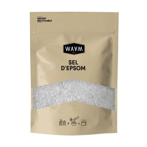 Waam Sel d'Epsom Purifiant Détoxifiant Relaxant 500 g