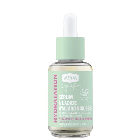 Waam Sérum Anti Age à l'Acide Hyaluronique BIO 30ml