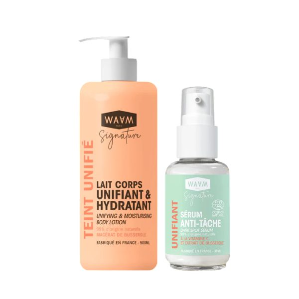 Waam Duo Glow Illuminant et Anti Taches Lait + Sérum