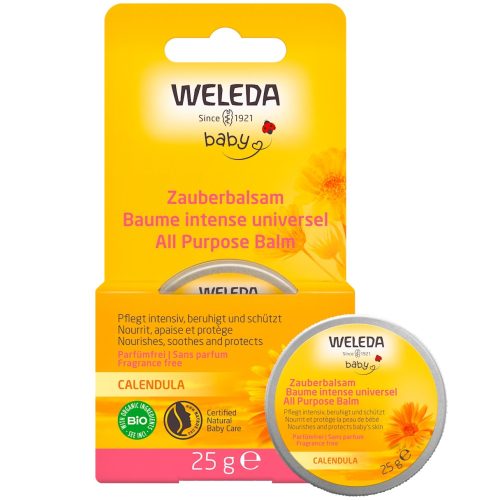 Weleda Baby Baume Magique Bébé Multifonctions au Calendula 25 g