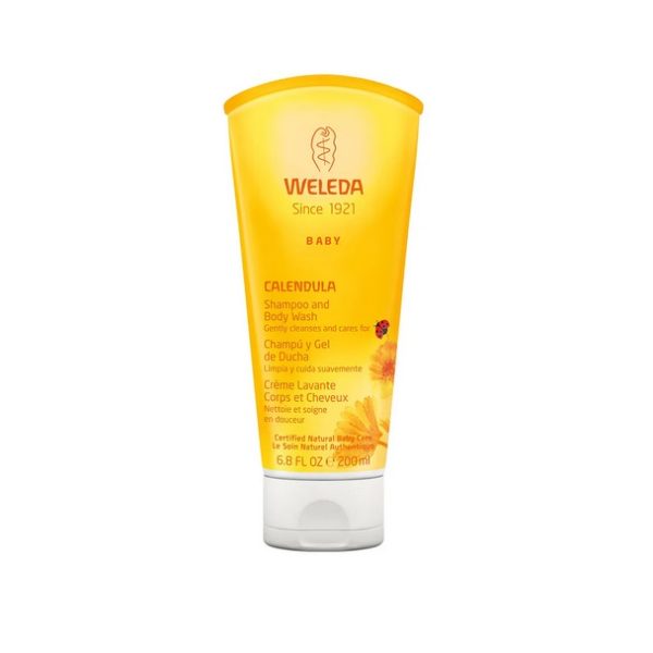 Weleda Baby Calendula Shampooing et lavage du corps 200ml